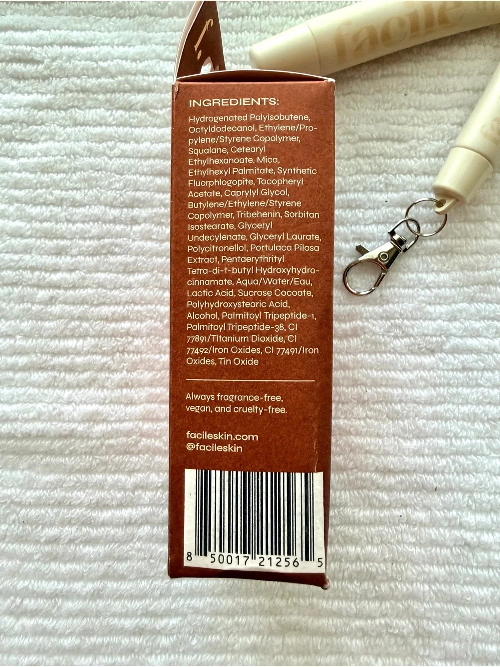 Facile Lip Jelly Tint Big & Little Lip Treatment in Creamy Beige CHAMPAGNE
